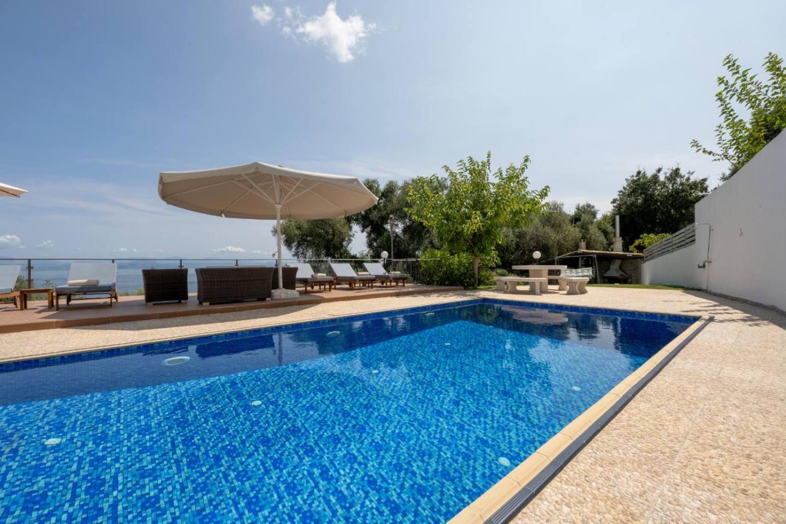 Alexandros Villa Luxury Achiilion Corfu Perama  Exterior foto