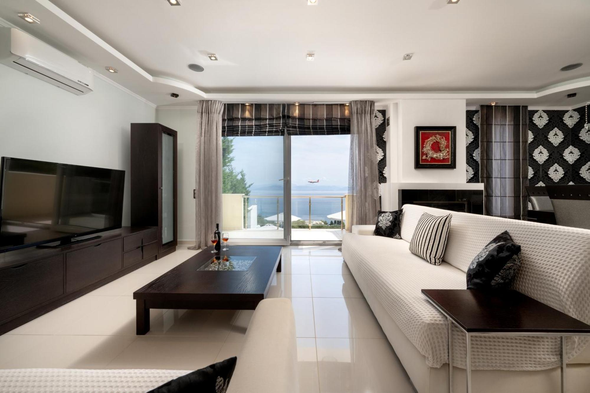 Alexandros Villa Luxury Achiilion Corfu Perama  Exterior foto